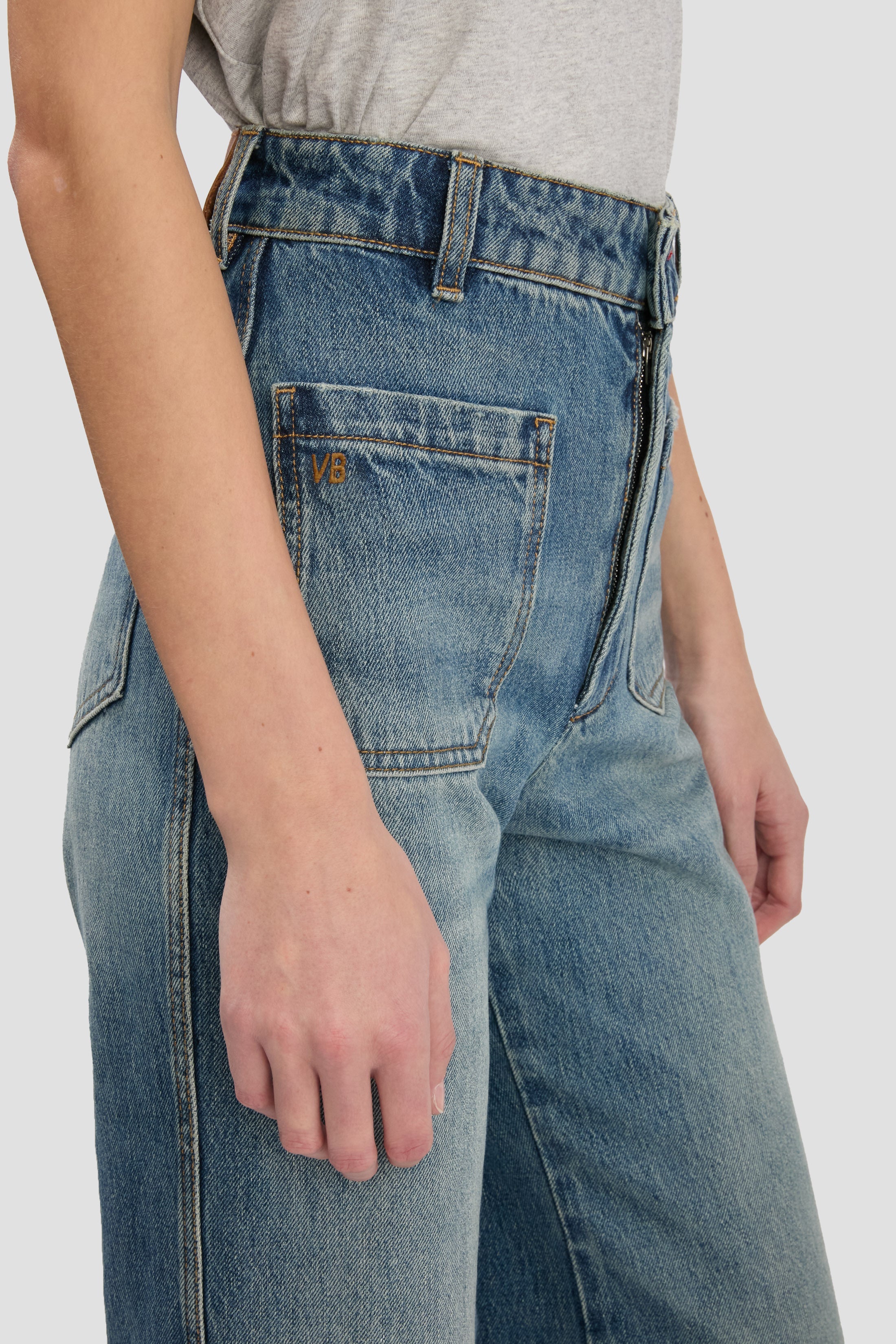 Alina Jean In Indigo Rinse