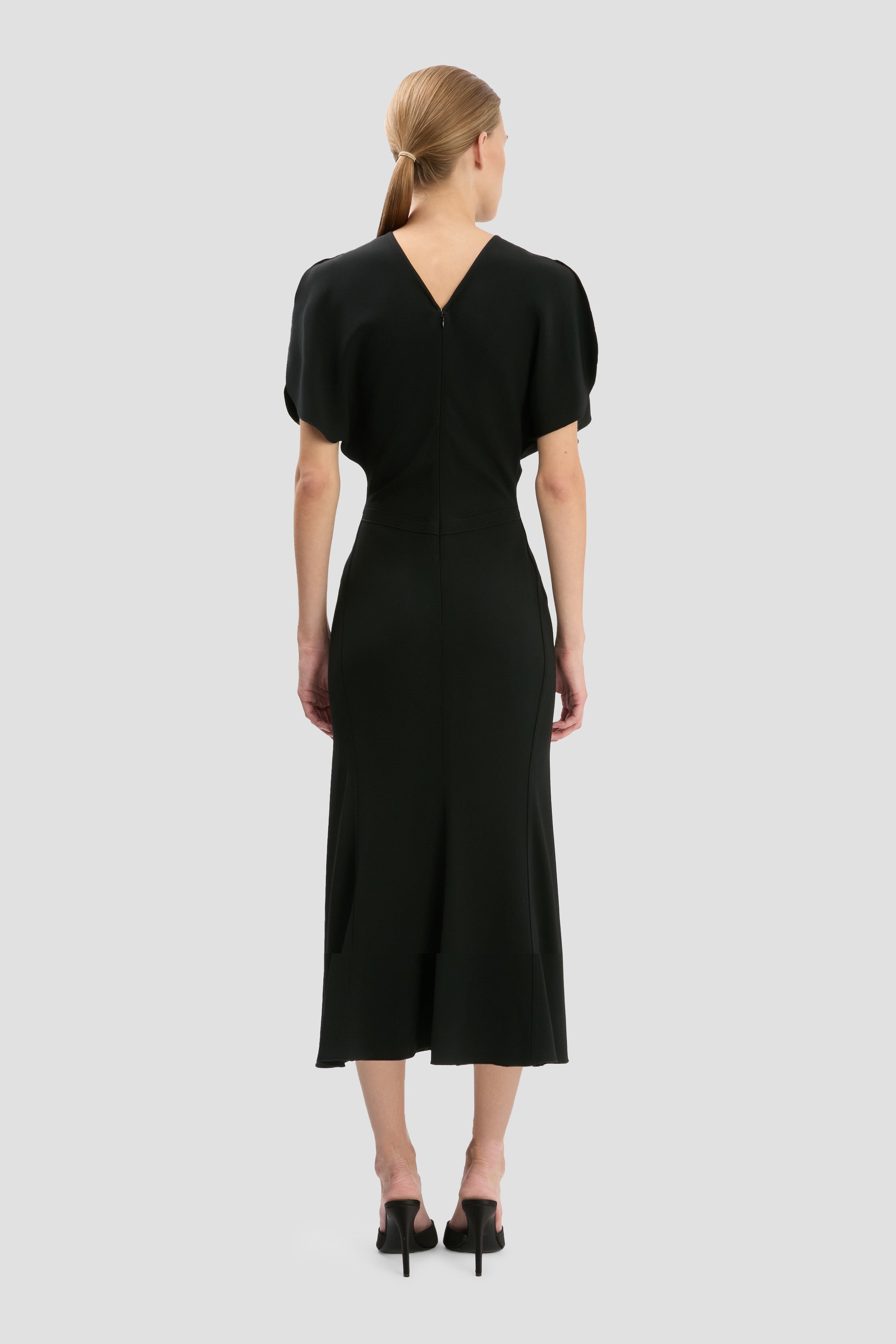 Bela Midi Dress In Black